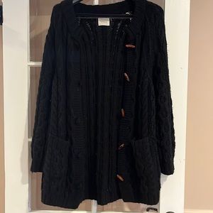 Early collection Doen black sweater XL